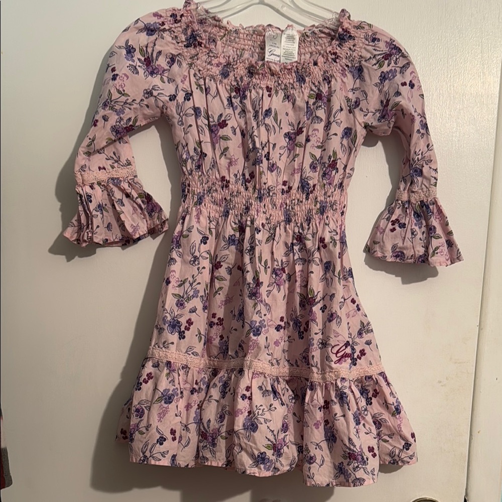 Super cute Guess girls dress size 7/8 Easter dress spring